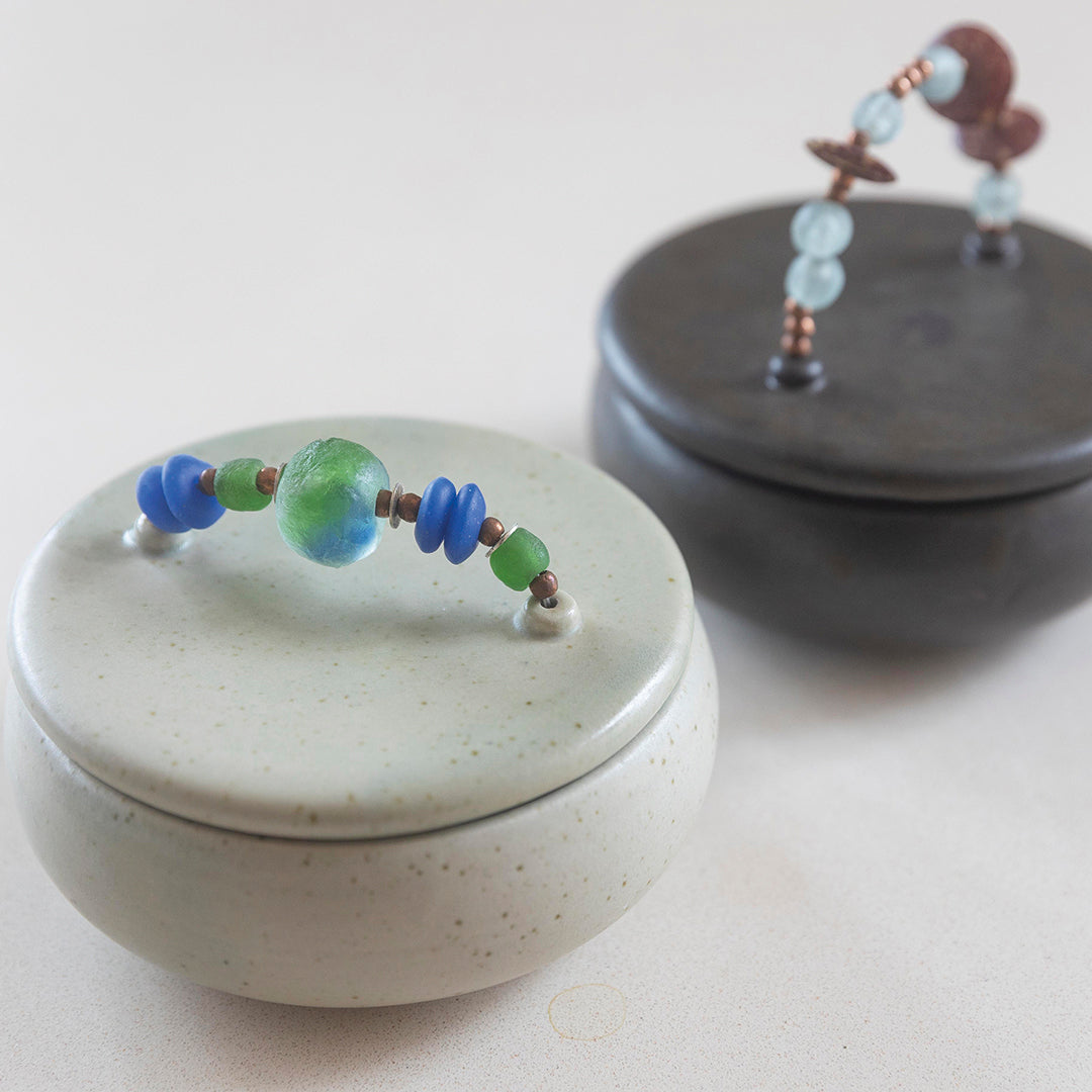 JEWELRY CERAMIC JAR II