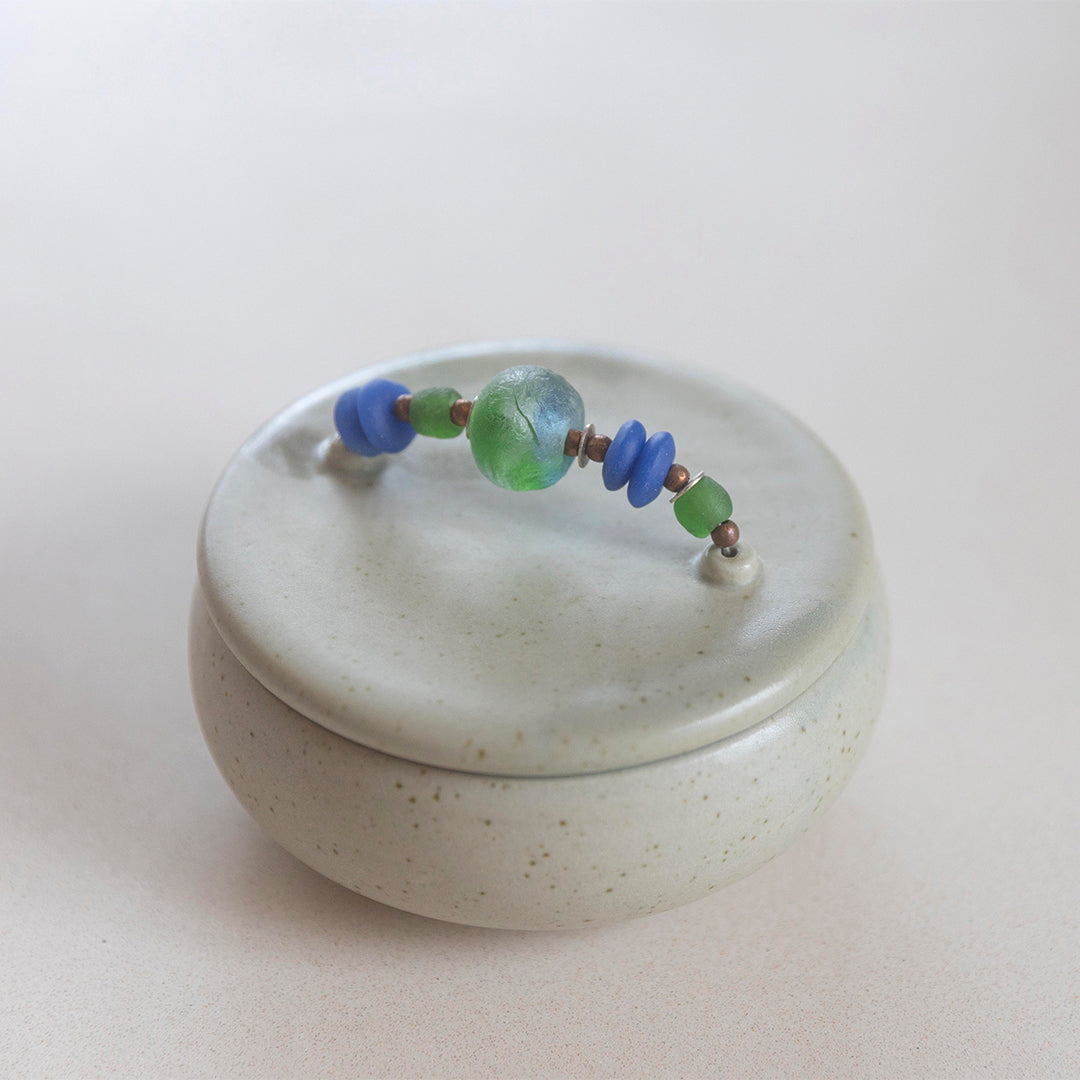 JEWELRY CERAMIC JAR I