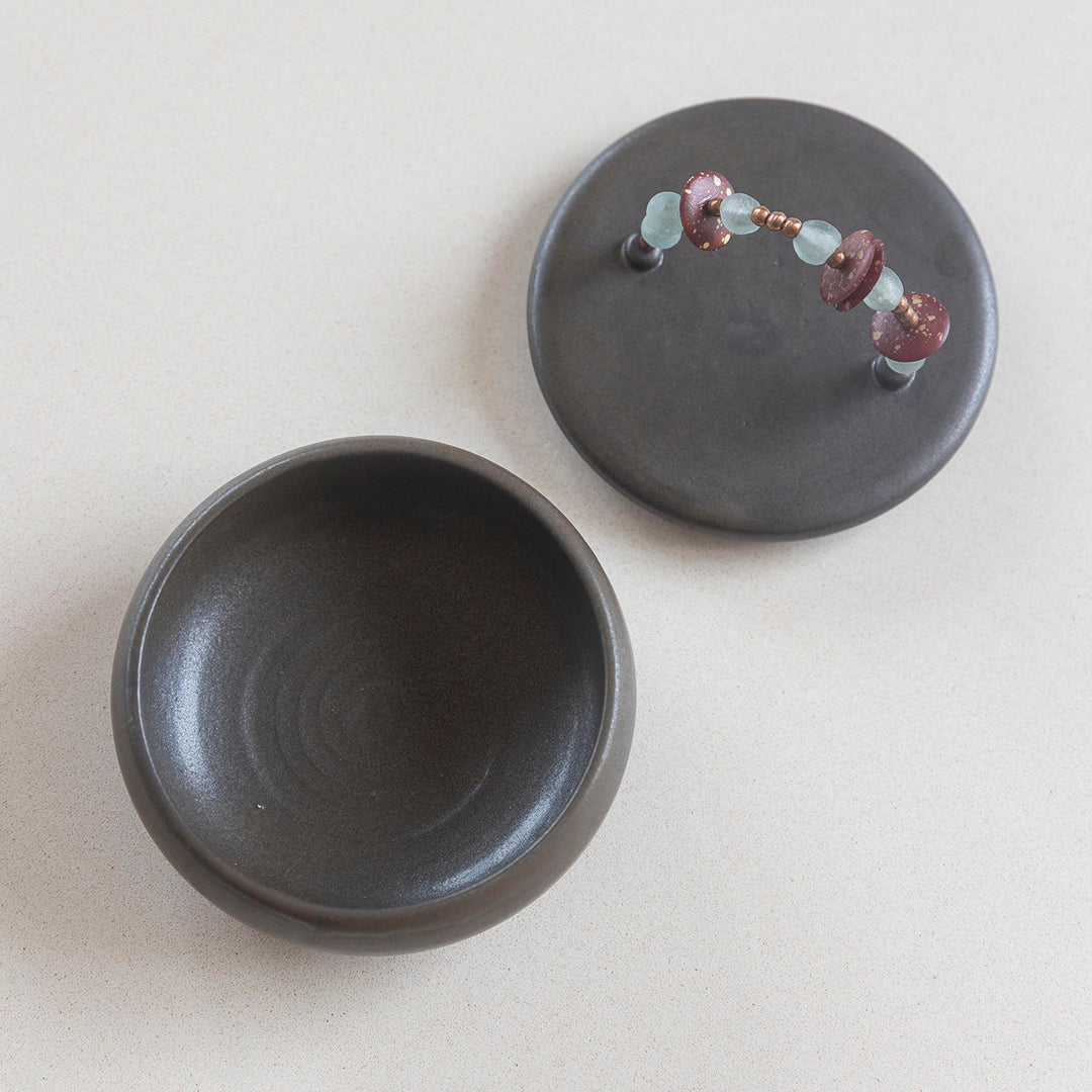 JEWELRY CERAMIC JAR II